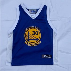 NBA Curry Warriors Jersey